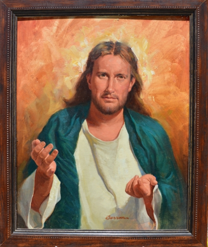 --Jesus Come To Me -  Framed Oil on Board